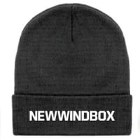 NEWWINDBOX 【刺繍】ロゴ　ビーニー