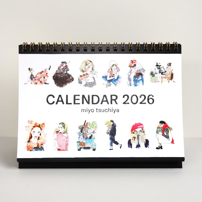 2026 卓上カレンダー | miyotsuchiya ONLINE STORE