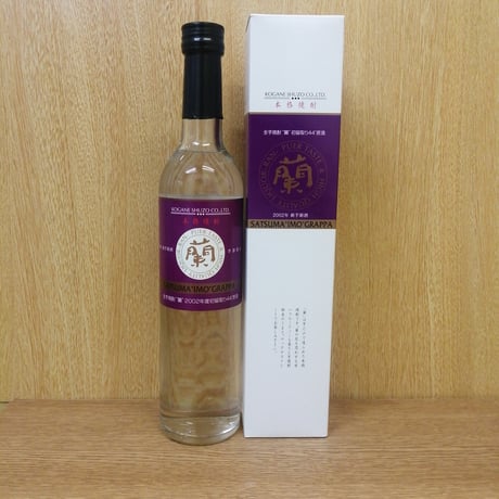 超希少】2002年 SATSUMA IMO GRAPPA 芋焼酎 原酒 蘭