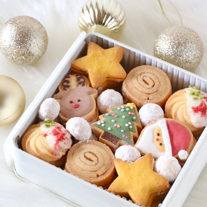 2025クリスマスクッキー缶 | みやまめ珈琲