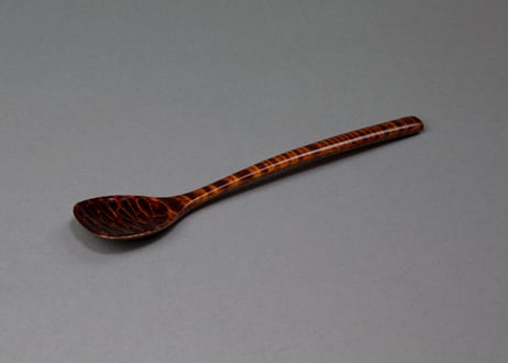 漆工芸 漆作家 本間幸夫 木皮二段重（角）弁当箱 重箱 荻房