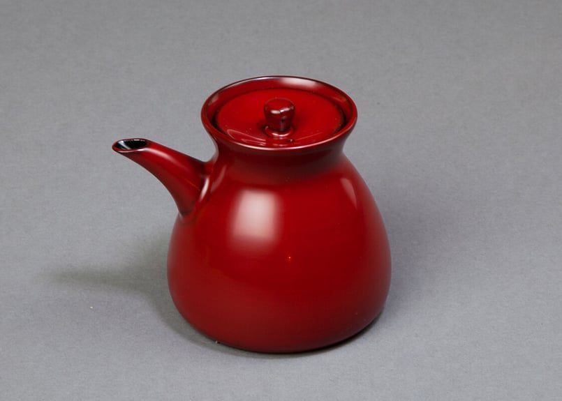 本朱醤油差し | 漆芸家 本間幸夫