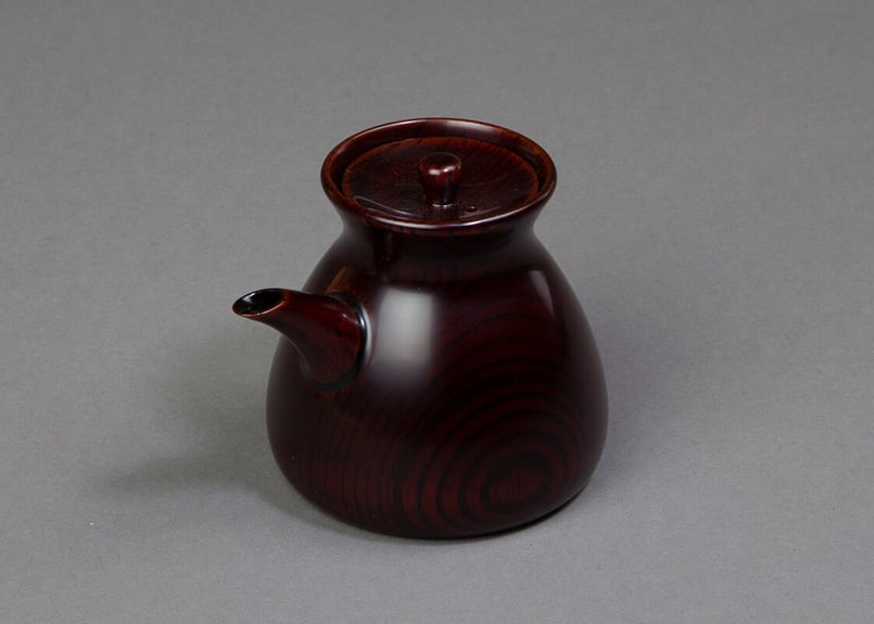 漆芸家　本間幸夫　醤油差し 漆芸家 本間幸夫 醤油差し 本朱醤油差し | 漆芸家 本間