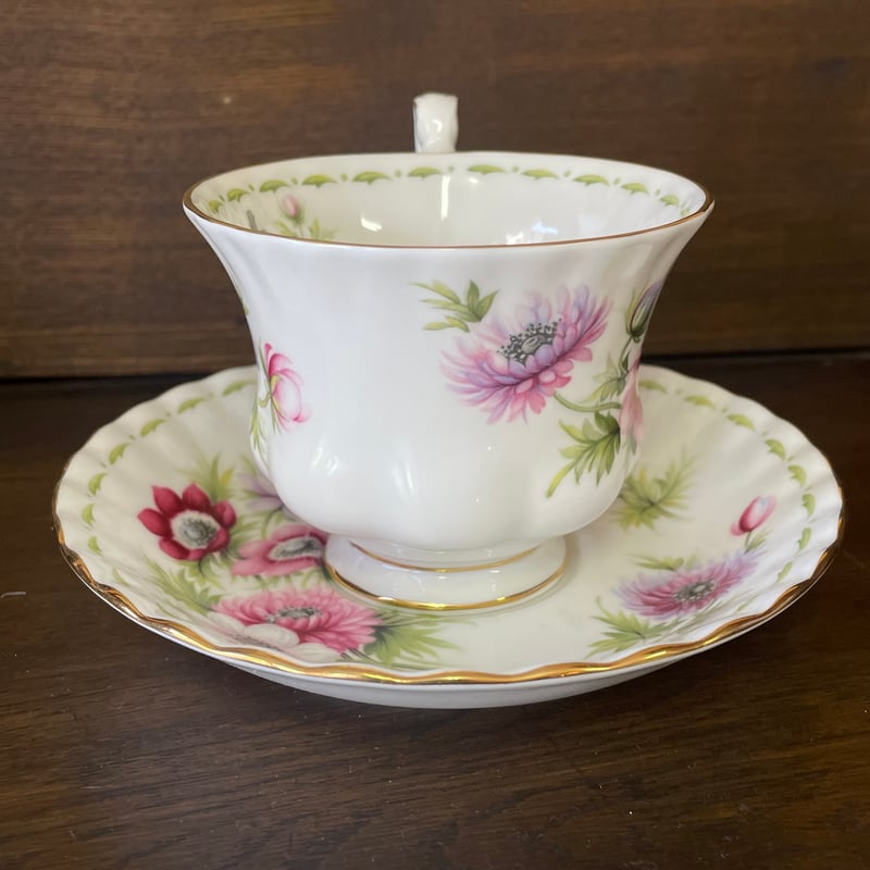 ROYAL ALBERT ロイヤルアルバート マンスリー カップ&ソーサー March 