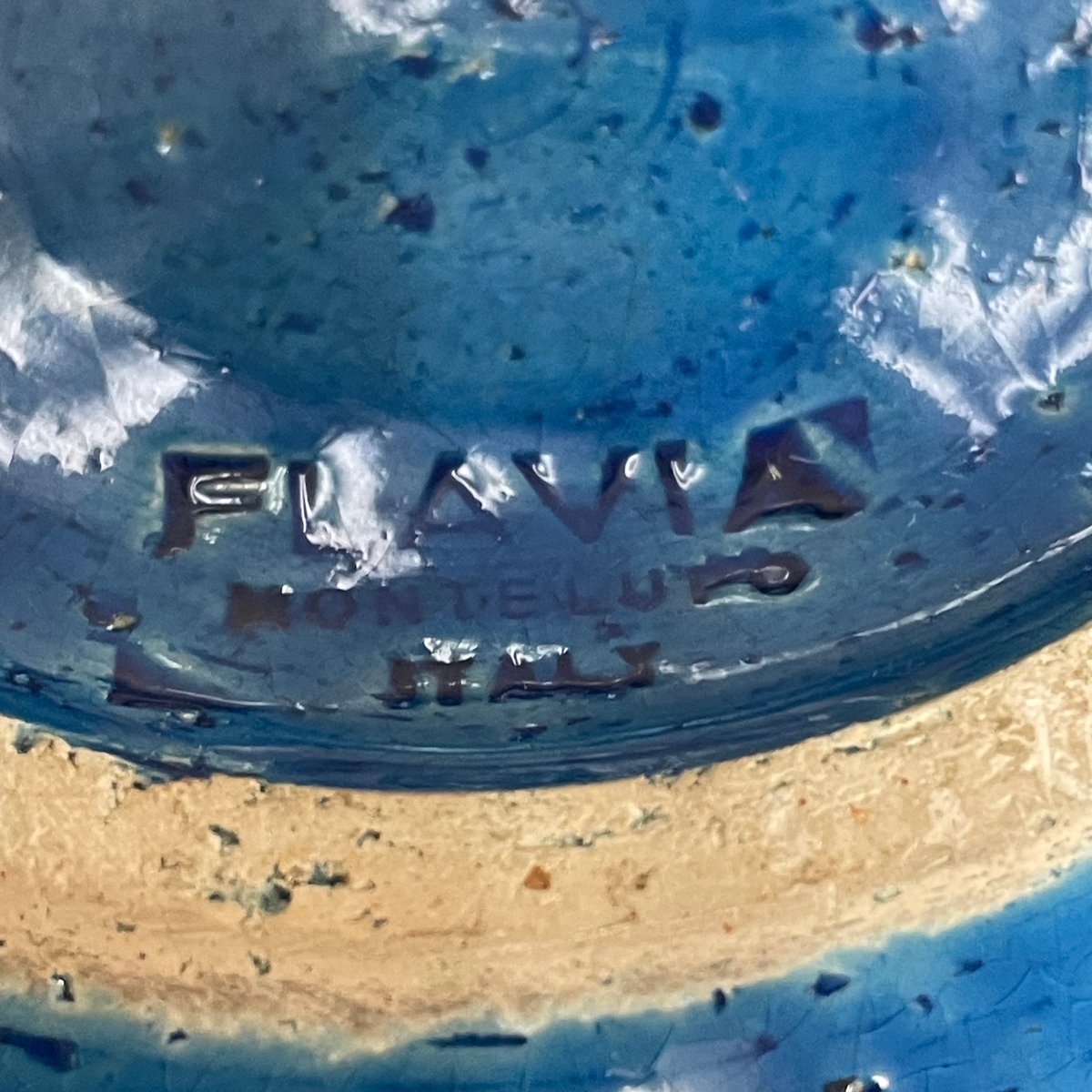 FLABIA Rimini Blu フラビア リミニブルー 花瓶 イタリア製 旧