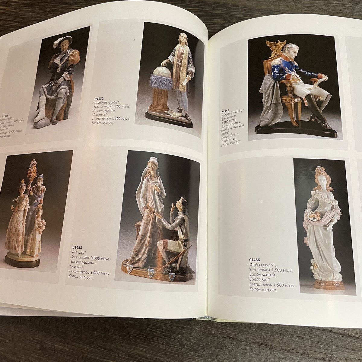 LLADRO リヤドロ カタログ 写真集 SERIES RIMITADAS 1996-97年 