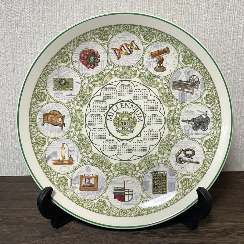 値下げ!!Wedgwood 新品 ミレニアムカレンダープレート