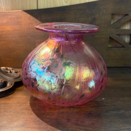 ISLE OF WIGHT GLASS 花瓶 黒　2個セット ISLE OF WIGHT GLASS 花瓶 黒2個セット