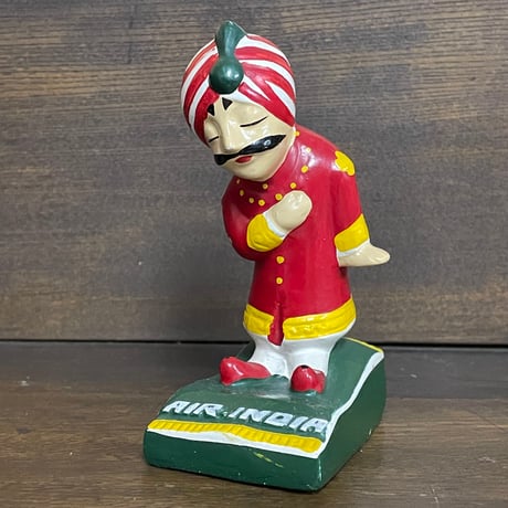 インド航空 Air India マスコットキャラクター マハラジャ フィギュア