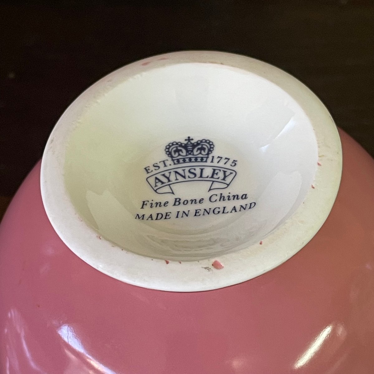 ヴィンテージ AYNSLEY エンズレイ ハワードスプレイ 陶花 花かご ヴィンテージ AYNSLEY エンズレイ ハワードスプレイ 陶花 【訳有り】