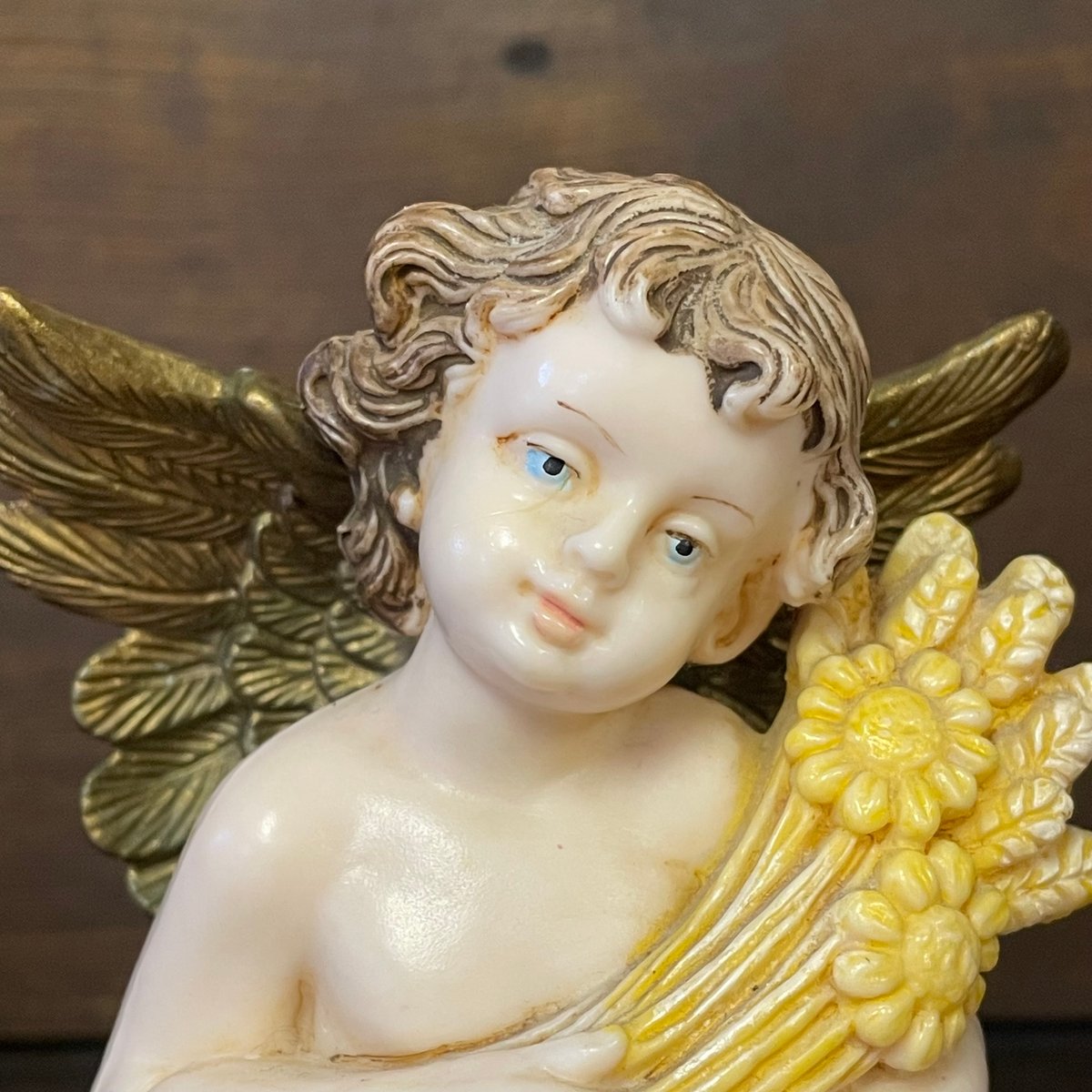 美品】人形天使イタリア置物インテリア工芸品美術品A3276