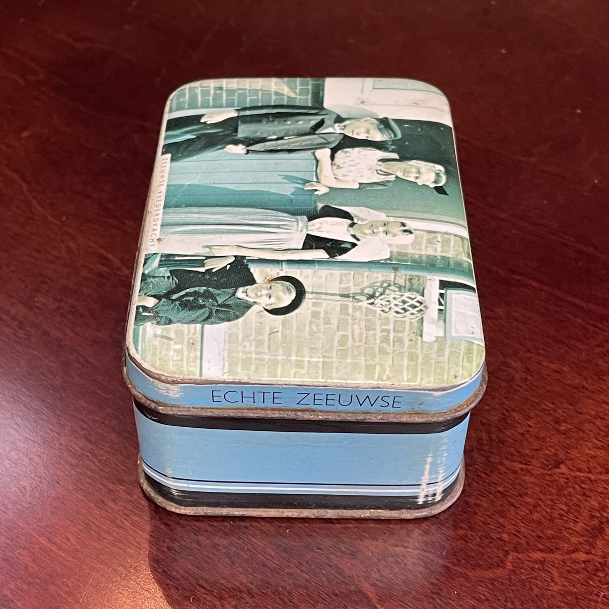 Vintage tin ECHTE ZEEUWSE ROOMBOTER BABBLAARS オ