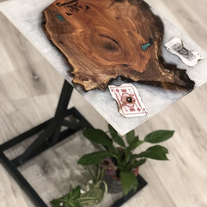 石川県発ガレージブランドa.E.s（エス）ケヤキを使用したレジンサイド