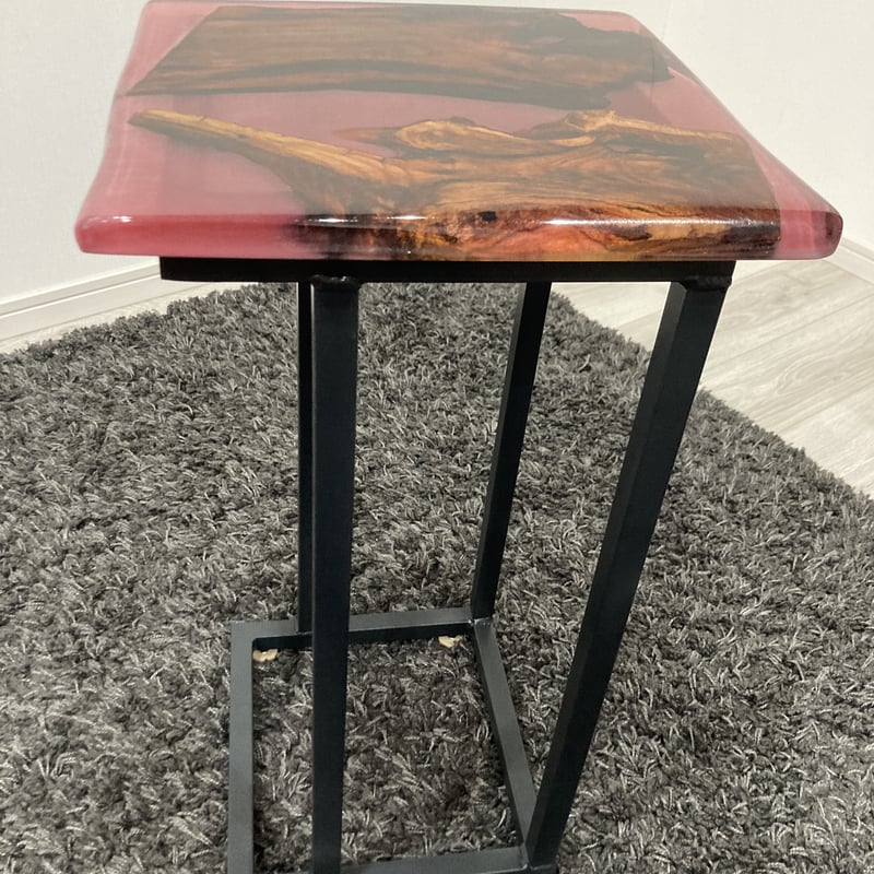 黒柿サイドテーブル 1000本に1本の確率】黒柿のサイドテーブル・コンソール CN1024 サイド