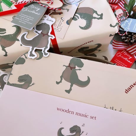 KONGESSLOEJD - Wrapping Paper |  Dino
