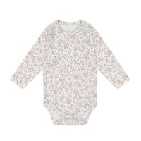 J A M I E   K A Y - Organic Cotton Long Sleeve Bodysuit | Posy Floral