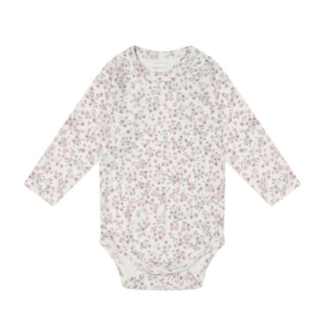 J A M I E   K A Y - Organic Cotton Long Sleeve Bodysuit | Posy Floral
