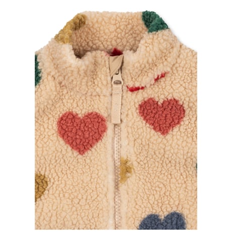 KONGESSLOEJD - JODY TEDDY VEST GRS  |  Bon Coeur Coloré