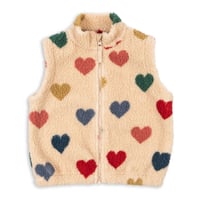 KONGESSLOEJD - JODY TEDDY VEST GRS  |  Bon Coeur Coloré