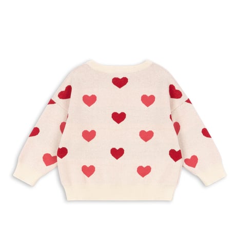 KONGESSLOEJD - LAPIS SWEATER  |  Coeur Coloré Duo Pink