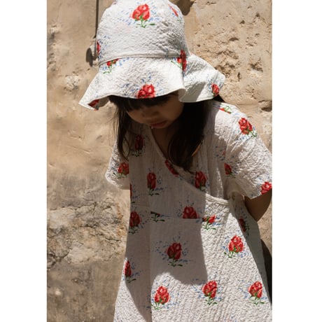 KONGESSLOEJD - Elin Wrap Dress  | Vita Rosa