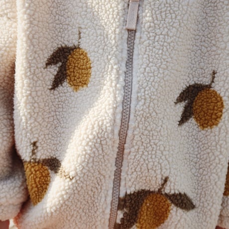 KONGESSLOEJD - JODY TEDDY JACKET GRS  |  MON GRAND CITRON