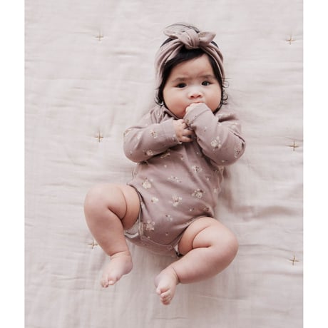 J A M I E   K A Y - Organic Cotton Long Sleeve Bodysuit |  Petite Fleur Antler