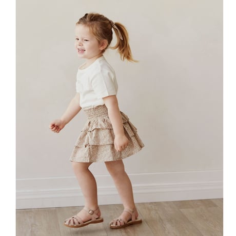 J A M I E   K A Y - Organic Cotton Garden Skirt | Chloe Pink Tint