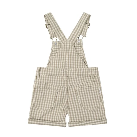 J A M I E   K A Y - Chase Cotton Twill Short Overall |  Gingham