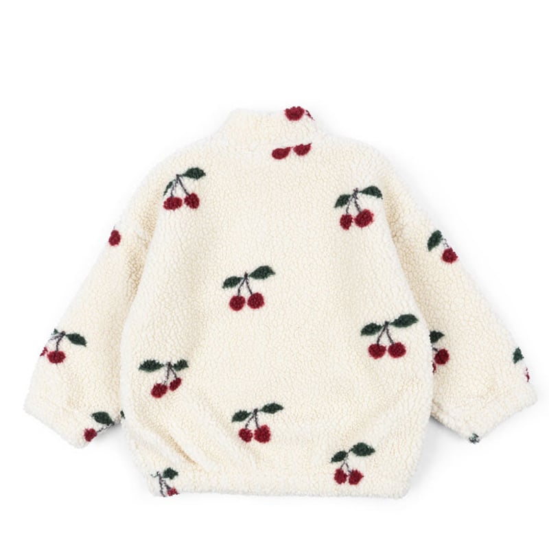 KONGESSLOEJD - JODY TEDDY JACKET GRS | CHERRY