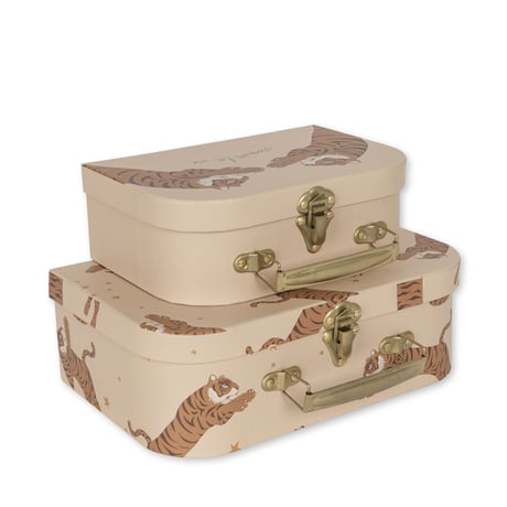 KONGESSLOEJD - 2pack Suitcase| Tiger Sand