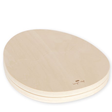 KONGESSLOEJD - Dinosaur Egg Wood Puzzle  | Multi