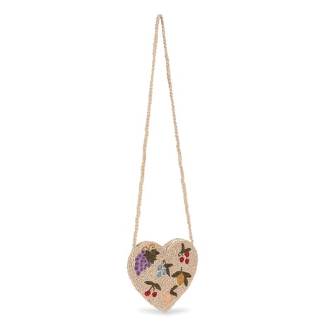 KONGESSLOEJD - BEADED HEART BAG | Vitamins
