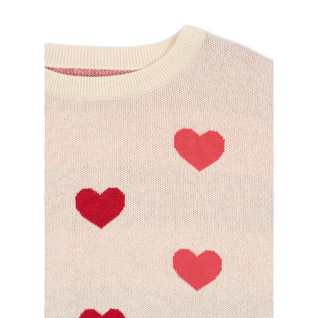 KONGESSLOEJD - LAPIS SWEATER  |  Coeur Coloré Duo Pink