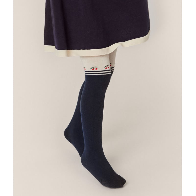 KONGESSLOEJD - 2pack Flower Jacquard Tights |