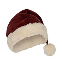 KONGESSLOEJD - CHRISTMAS HAT GRS  | RED DAHLIA