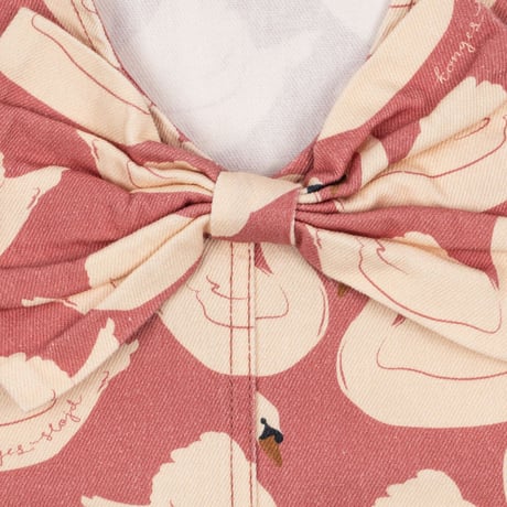 KONGESSLOEJD - MAGOT BOW DRESS GOTS  |  Swan  Rose