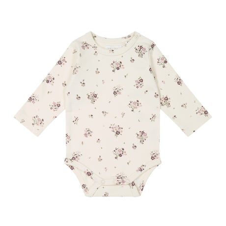 J A M I E   K A Y - Organic Cotton Long Sleeve Bodysuit |  Lauren Floral