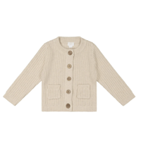 J A M I E   K A Y - Jesse Cardigan | Oatmeal Marle