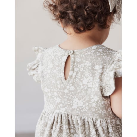 J A M I E   K A Y - Organic Cotton Ada Dress |  Pansy Floral Mist
