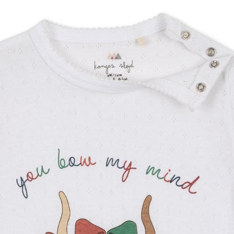 KONGESSLOEJD - Minnie  Onesie Gots  |   Bow Kitty