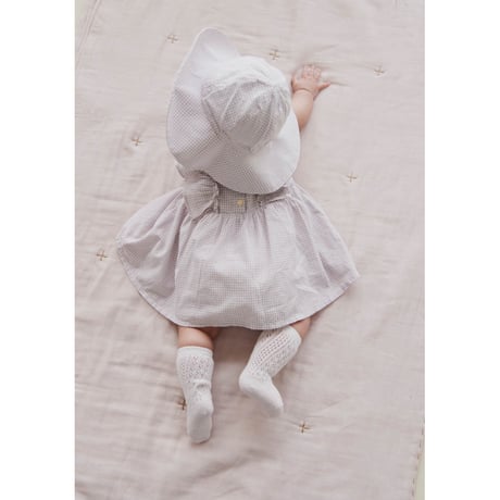 J A M I E   K A Y - Organic Cotton Sylvie Top | Gingham Lilac