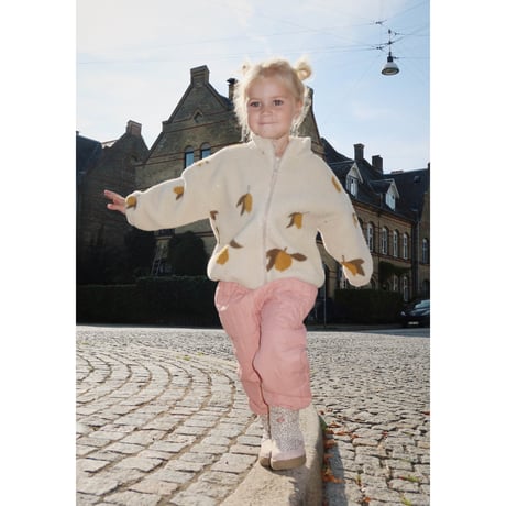 KONGESSLOEJD - JODY TEDDY JACKET GRS  |  MON GRAND CITRON