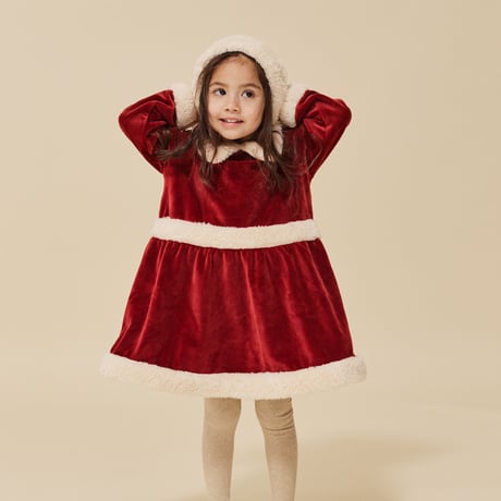 KONGESSLOEJD - CHRISTMAS HAT GRS  | RED DAHLIA