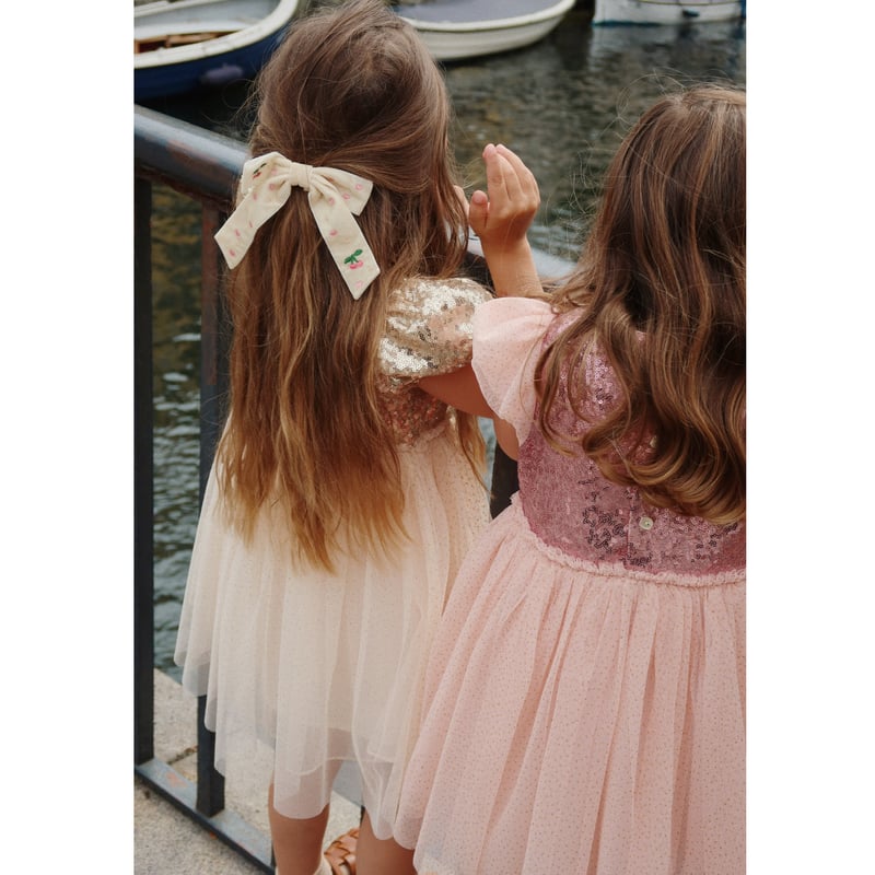 KONGESSLOEJD - STARLA PUFF SLEEVE DRESS | GOLD KONGESSLOEJD - STARLA PUFF SLEEVE DRESS | GOLD
