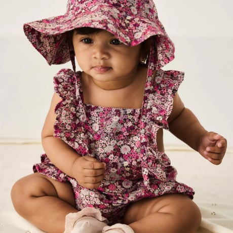 J A M I E   K A Y - Organic Cotton Noelle Hat | Garden Print