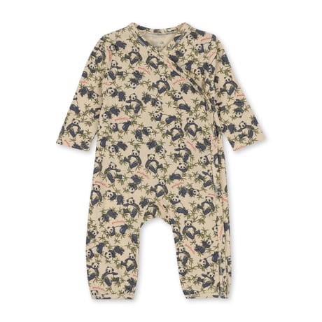 KONGESSLOEJD - Basic Newborn Onesie Gots  |  Panda