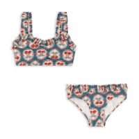 KONGESSLOEJD - MAYA BIKINI GRS |  Cherry Bow Blue