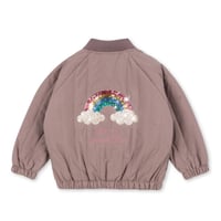 KONGESSLOEJD - JUNO SEQUIN BOMBER JACKET |  Twilight Mauve