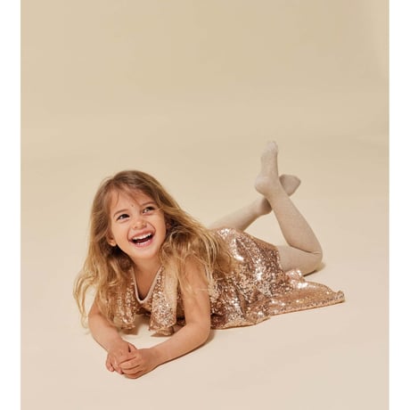 KONGESSLOEJD - Starla Sequin Dress |  Gold Blush